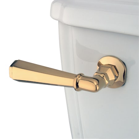 Kingston Brass Metropolitan Toilet Tank Lever, Polished Brass KTHL2